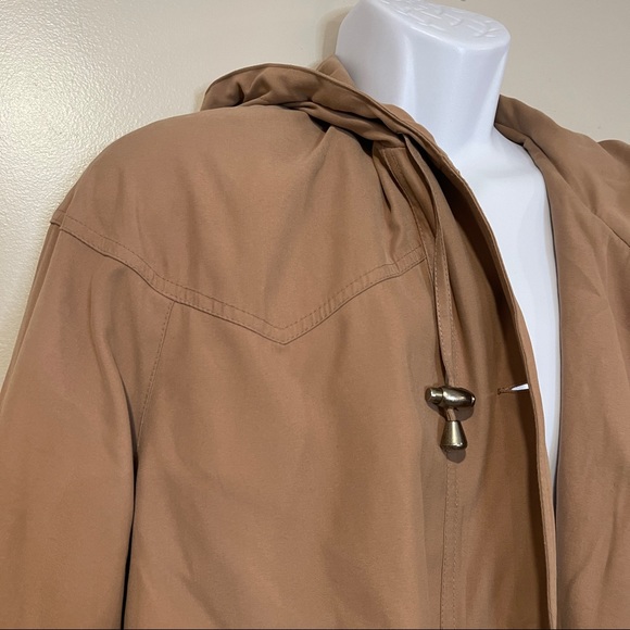 SALE: Vintage Dumas Imports Slouchy Trench Size L - Picture 2 of 11